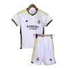 Kids Real Madrid BELLINGHAM #5 Whole Kits Home Soccer Kit (Jersey+Shorts+Sock） 2023/24 - worldjerseyshop