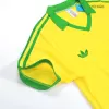 Men's Brazil Retro Home Soccer Jersey 1977 - worldjerseyshop