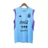 Men's Argentina Pre-Match Sleeveless Soccer Jersey 2023 - worldjerseyshop