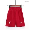 Kids Liverpool Home Soccer Jersey Kits(Jersey+Shorts) 2023/24 - worldjerseyshop