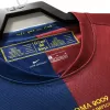 Men's Barcelona MESSI #10 Retro Home Soccer Long Sleeves Jersey 2008/09 - UCL Final - worldjerseyshop