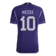 Women's Argentina MESSI #10 Away Soccer Jersey Shirt 2022 - worldjerseyshop