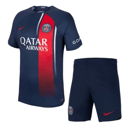 Men's PSG Home Soccer Kit(Jersey+Shorts) 2023/24 - worldjerseyshop