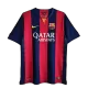 Men's Barcelona MESSI #10 Retro Home Soccer Jersey 2014/15 - worldjerseyshop