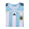 Men's Argentina MESSI #19 Retro Home World Cup Soccer Jersey 2006 - worldjerseyshop