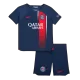 Kids PSG MESSI #30 Home Soccer Jersey Kits(Jersey+Shorts) 2023/24 - worldjerseyshop