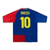 Men's Barcelona MESSI #10 Retro Home Soccer Long Sleeves Jersey 2008/09 - UCL - worldjerseyshop