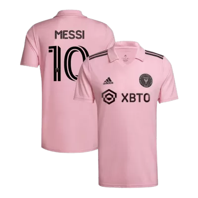 Men's Inter Miami CF MESSI #10 Home Soccer Short Sleeves Jersey 2022 - worldjerseyshop