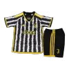 Kids Juventus Whole Kits Home Soccer Kit (Jersey+Shorts+Sock） 2023/24 - worldjerseyshop