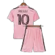 Kids Inter Miami CF MESSI #10 Home Soccer Jersey Kits(Jersey+Shorts) 2023 - worldjerseyshop