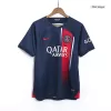 Men's PSG Home Soccer Short Sleeves Jersey 2023/24 - worldjerseyshop