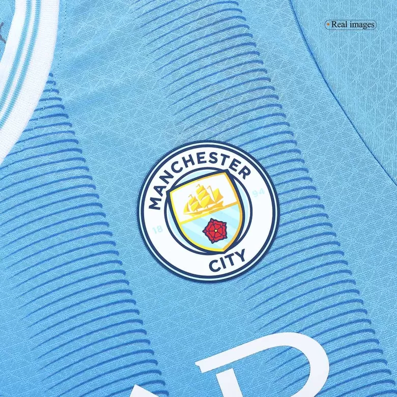 Men's Manchester City HAALAND #9 Home Player Version Soccer Jersey 2023/24 - worldjerseyshop