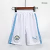 Kids Manchester City Home Soccer Jersey Kits(Jersey+Shorts) 2023/24 - worldjerseyshop