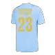 Men's Manchester City Home Champions Soccer Short Sleeves Jersey 2023/24 - worldjerseyshop