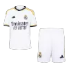 Kids Real Madrid Whole Kits Home Soccer Kit (Jersey+Shorts+Sock） 2023/24 - worldjerseyshop