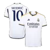 Men's Real Madrid MODRIĆ #10 Home Soccer Short Sleeves Jersey 2023/24 - worldjerseyshop