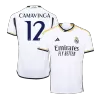 Men's Real Madrid CAMAVINGA #12 Home Soccer Short Sleeves Jersey 2023/24 - worldjerseyshop