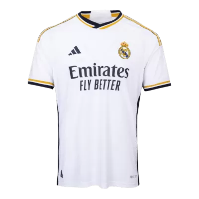 Men's Real Madrid Home Player Version Soccer Jersey 2023/24 - worldjerseyshop