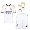 Kids Real Madrid Whole Kits Home Soccer Kit (Jersey+Shorts+Sock） 2023/24 - worldjerseyshop