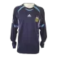 Men's Argentina Retro Away Soccer Long Sleeves Jersey 2006 - worldjerseyshop