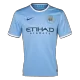 Men's Manchester City Retro Home Soccer Jersey 2013/14 - worldjerseyshop