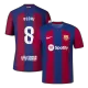 Men's Barcelona PEDRI #8 Home Player Version Soccer Jersey 2023/24 - worldjerseyshop