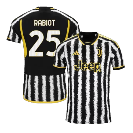 Men's Juventus RABIOT #25 Home Soccer Short Sleeves Jersey 2023/24 - worldjerseyshop
