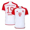 Men's Bayern Munich DAVIES #19 Home Soccer Short Sleeves Jersey 2023/24 - worldjerseyshop