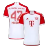 Men's Bayern Munich MUSIALA #42 Home Soccer Short Sleeves Jersey 2023/24 - worldjerseyshop