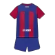 Kids Barcelona Home Soccer Jersey Kits(Jersey+Shorts) 2023/24 - worldjerseyshop