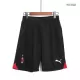 Men's AC Milan Home Soccer Shorts 2023/24 - worldjerseyshop