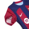 Men's Barcelona Home Player Version Soccer Jersey 2023/24 - worldjerseyshop