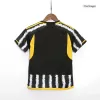 Kids Juventus Home Soccer Jersey Kits(Jersey+Shorts) 2023/24 - worldjerseyshop