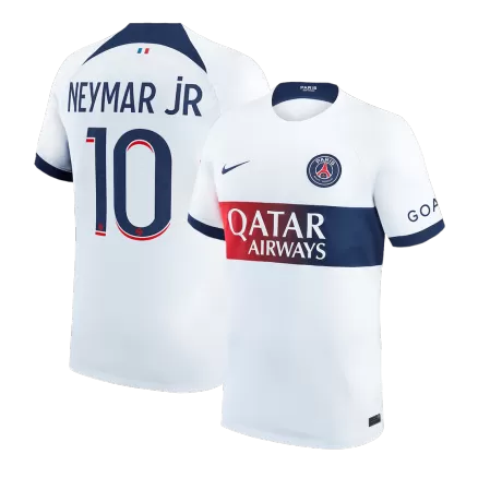 Men's PSG NEYMAR JR #10 Away Soccer Short Sleeves Jersey 2023/24 - worldjerseyshop
