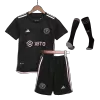 Kids Inter Miami CF Whole Kits Away Soccer Kit (Jersey+Shorts+Sock） 2023/24 - worldjerseyshop