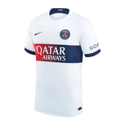 Men's PSG Away Soccer Short Sleeves Jersey 2023/24 - worldjerseyshop