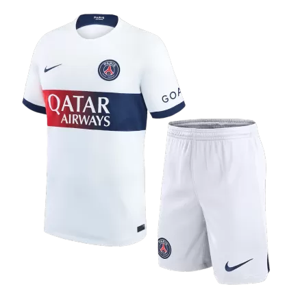 Men's PSG Away Soccer Kit(Jersey+Shorts) 2023/24 - worldjerseyshop