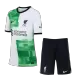 Kids Liverpool Whole Kits Away Soccer Kit (Jersey+Shorts+Sock） 2023/24 - worldjerseyshop