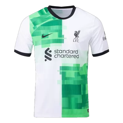 Men's Liverpool Away Player Version Soccer Jersey 2023/24 - worldjerseyshop