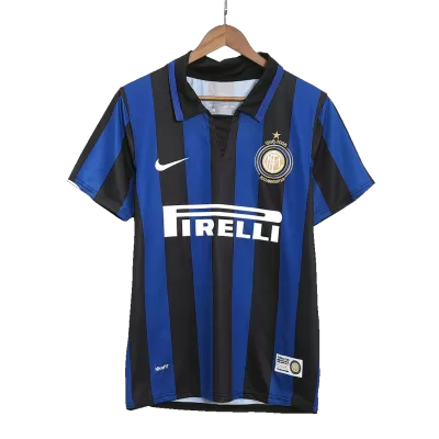 Men's Inter Milan Retro Home Soccer Jersey 2007/08 - worldjerseyshop