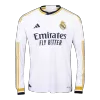 Men's Real Madrid Home Player Version Soccer Long Sleeves Jersey 2023/24 - worldjerseyshop