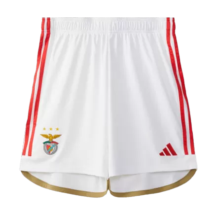 Men's Benfica Home Soccer Shorts 2023/24 - worldjerseyshop
