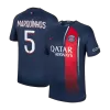 Men's PSG MARQUINHOS #5 Home Soccer Short Sleeves Jersey 2023/24 - worldjerseyshop