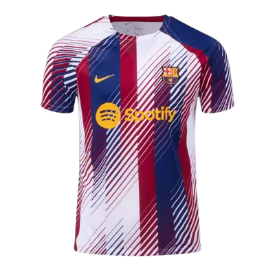 Men's Barcelona Pre-Match Soccer Jersey 2023/24 - worldjerseyshop