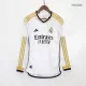 Men's Real Madrid Home Player Version Soccer Long Sleeves Jersey 2023/24 - worldjerseyshop
