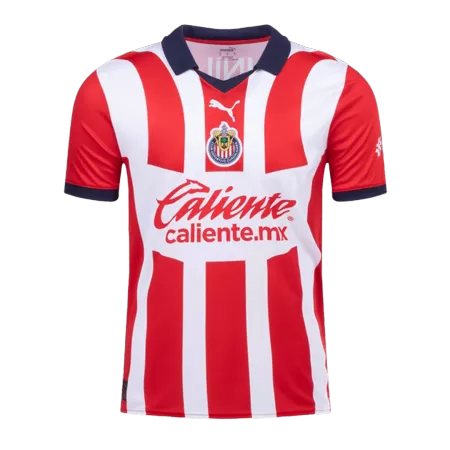 Men's Chivas Home Soccer Short Sleeves Jersey 2023/24 - worldjerseyshop