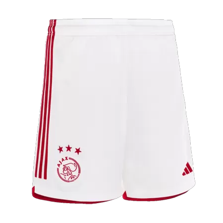 Men's Ajax Home Soccer Shorts 2023/24 - worldjerseyshop