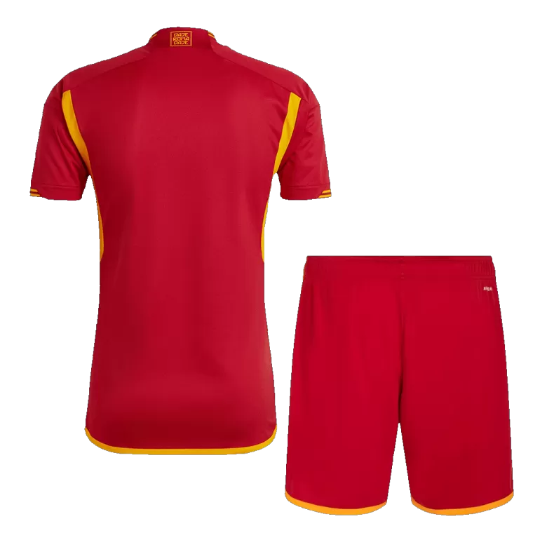 Men's Roma Home Soccer Kit(Jersey+Shorts) 2023/24 - worldjerseyshop