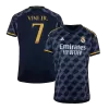 Men's Real Madrid VINI JR. #7 Away Soccer Short Sleeves Jersey 2023/24 - worldjerseyshop