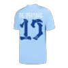 Men's Manchester City DE BRUYNE #17 Home Soccer Short Sleeves Jersey 2023/24 - worldjerseyshop